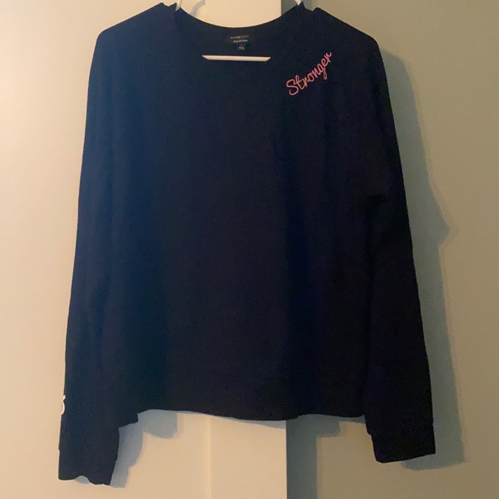 Beyond Yoga X Peloton sweatshirt